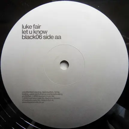 Luke Fair - Kritical / Let U Know