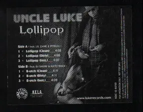 Uncle Luke - Lollipop / B-otch