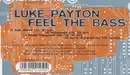 12'' - Luke Payton - Feel The Bass