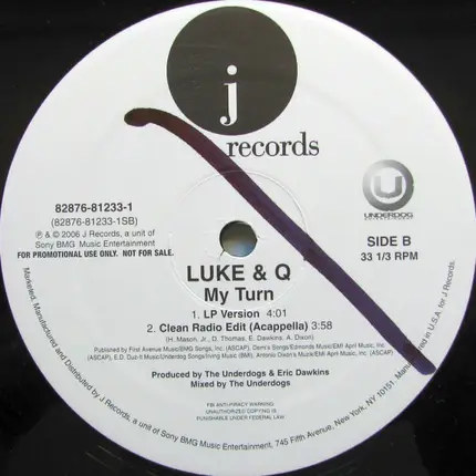 Luke & Q - My Turn