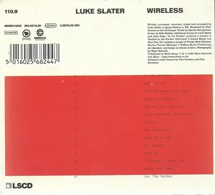 Luke Slater - Wireless