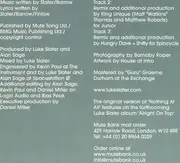 CD Single - Luke Slater - Nothing At All