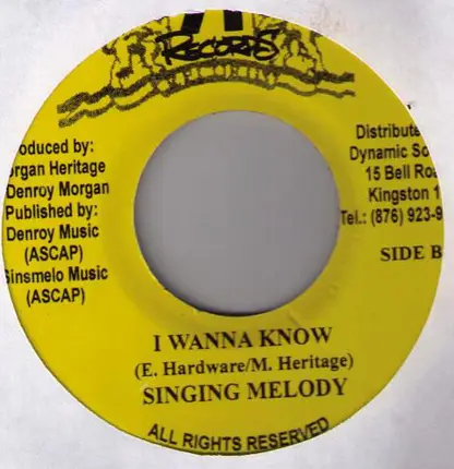 Lukie D / Singing Melody - Land Of Peace / I Wanna Know