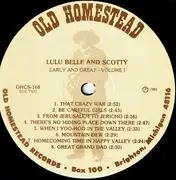 LP - Lulu Belle And Scotty - Early And Great- Volume 1