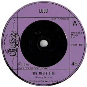 Lulu - Boy Meets Girl / Mama's Little Corner Of The World