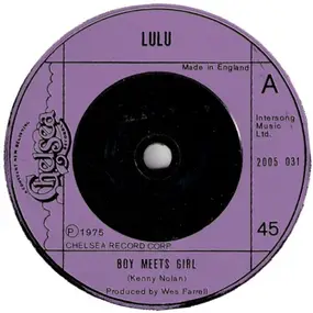 Lulu - Boy Meets Girl / Mama's Little Corner Of The World