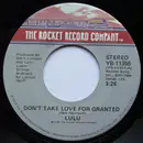 7inch Vinyl Single - Lulu - Don't Take Love For Granted / Love Is The Sweetest Mistake