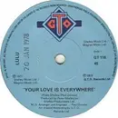 7inch Vinyl Single - Lulu - Your Love Is Everywhere