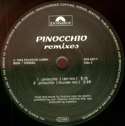 Lupeelou - Pinocchio (Remix '94)