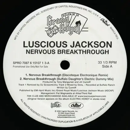 Luscious Jackson - Nervous Breakthrough
