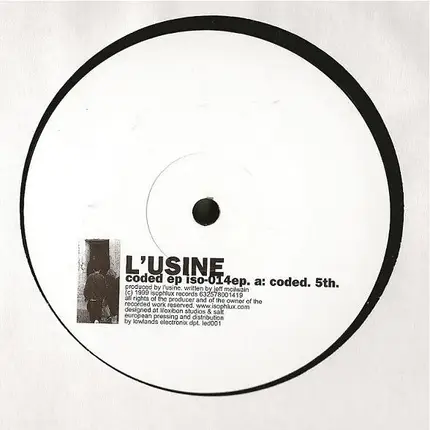 L'usine - Coded EP