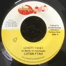 7inch Vinyl Single - Lutan Fyah - Livety First
