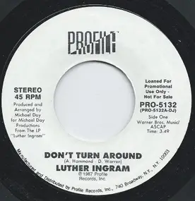 Luther Ingram - Don't Turn Around