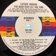 LP - Luther Ingram - I've Been Here All The Time