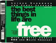 CD Single - Luther Vandross And Janet Jackson With Special Guests Bell Biv Devoe And Ralph Tresvant - The Best Things In Life Are Free