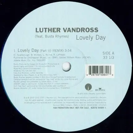 Luther Vandross Feat. Busta Rhymes - Lovely Day