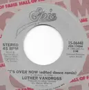 7inch Vinyl Single - Luther Vandross - It's Over Now / Wait For Love