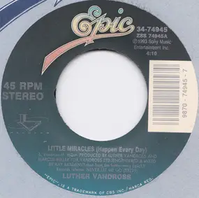 Luther Vandross - Little Miracles (Happen Every Day)