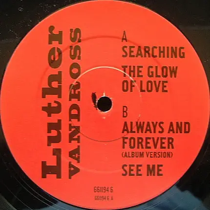 Luther Vandross - Searching / The Glow Of Love