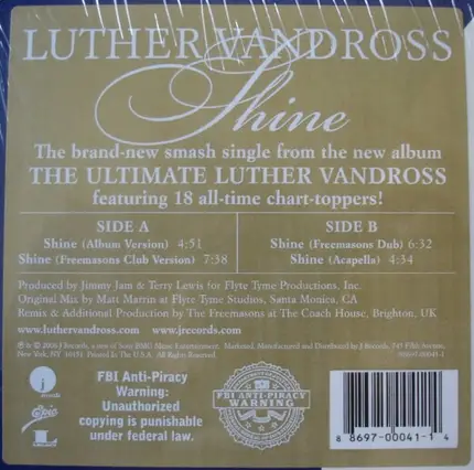 Luther Vandross - Shine