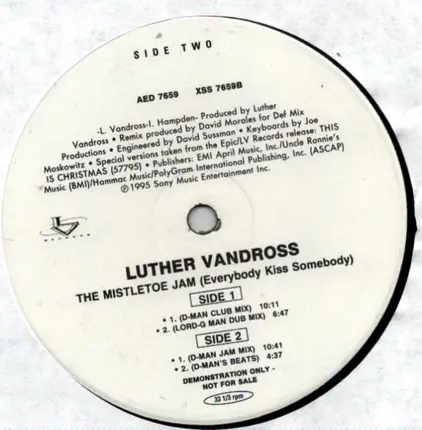Luther Vandross - The Mistletoe Jam (Everybody Kiss Somebody)