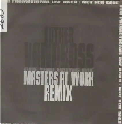 Luther Vandross - Are You Using Me?