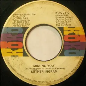 Luther Ingram - You Were Made For Me / Missing You