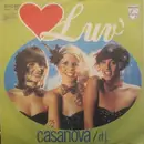 7'' - Luv' - Casanova - Paper labels