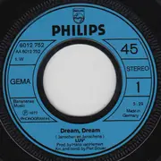 7inch Vinyl Single - Luv' - Dream, Dream / Hang On