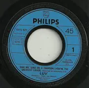 7inch Vinyl Single - Luv' - Sing Me, Sing Me A Chanson (You're The Greatest Lover) / Everybody's Shakin' Hands On Broadway