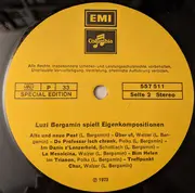 LP - Luzi Bergamin , Peter Zinsli Und Sini Churer Ländlerfründa , Oberwalliser Ländlerkapelle Esterina - Luzi Bergamin spielt Eigenkompositionen