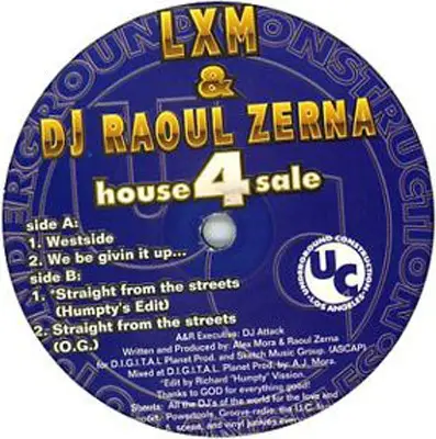 Lxm & DJ Raoul Zerna - House 4 Sale