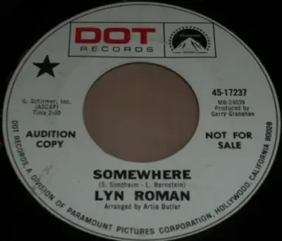 Lyn Roman - Somewhere