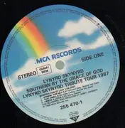 Double LP - Lynyrd Skynyrd - Live Tribute Tour 1987