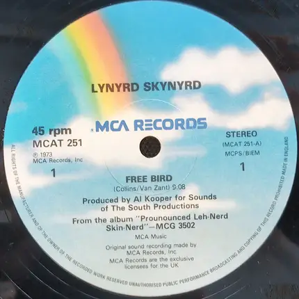 Lynyrd Skynyrd - Free Bird / Sweet Home Alabama / Double Trouble