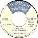 7inch Vinyl Single - Lynda K. Lance - Will You Love Me Tomorrow / Bad Water