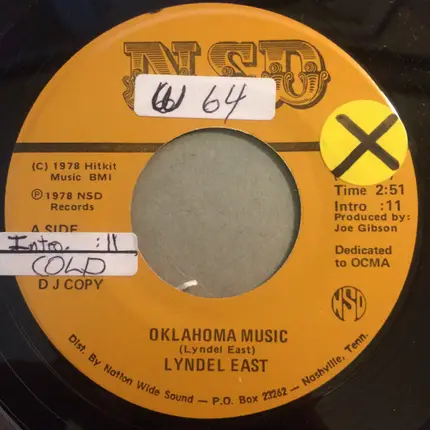 Lyndel East - Oklahoma Music