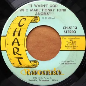 Lynn Anderson - It Wasn't God Who Made Honky Tonk Angels