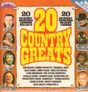 LP - Lynn Anderson / Johnny Cash / Jimmy Dean / a. o. - 20 Country Greats