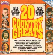 Lynn Anderson / Johnny Cash / Jimmy Dean / a. o. - 20 Country Greats