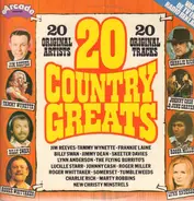 Lynn Anderson / Johnny Cash / Jimmy Dean / a. o. - 20 Country Greats