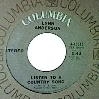 Lynn Anderson - Listen To A Country Song