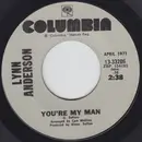 7inch Vinyl Single - Lynn Anderson - You're My Man / Rose Garden