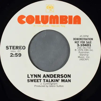 Lynn Anderson - Sweet Talkin' Man