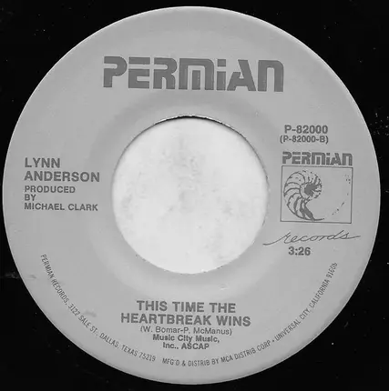 Lynn Anderson - You Can't Lose What You Never Had / This Time The Heartbreak Wins