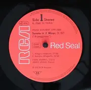 LP - Schubert /  Mendelssohn - 'Arpeggione' Sonata, D. 821 / Sonata In D Op. 58 (Harell / Levine)