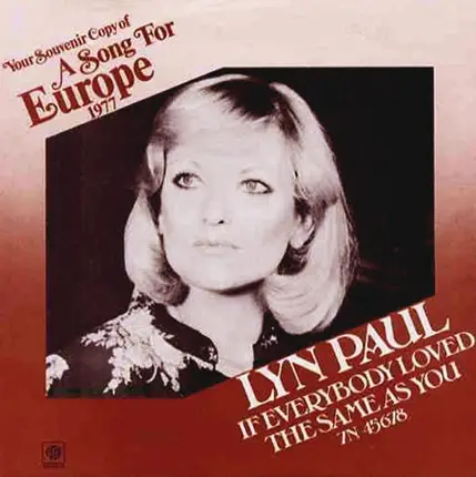 Lyn Paul - If Everybody Loved The Same As You / By My Side