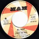 7inch Vinyl Single - Lynsey De Paul - All Night
