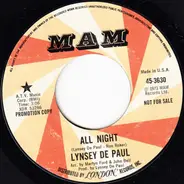 Lynsey De Paul - All Night