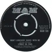 7'' - Lynsey De Paul - Won't Somebody Dance With Me